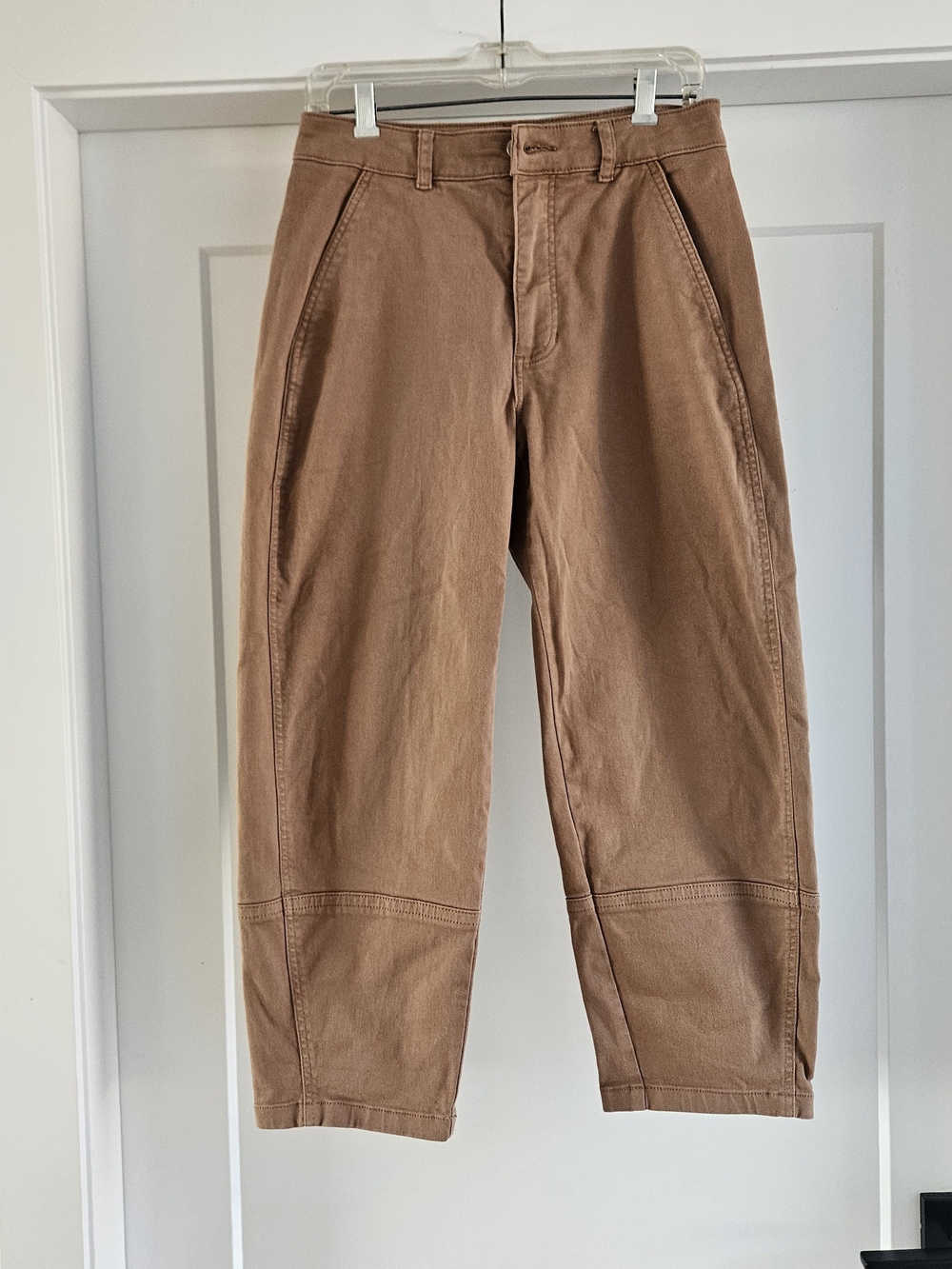 Everlane Utility Barrel Jeans in Warm Brown Sz 6
